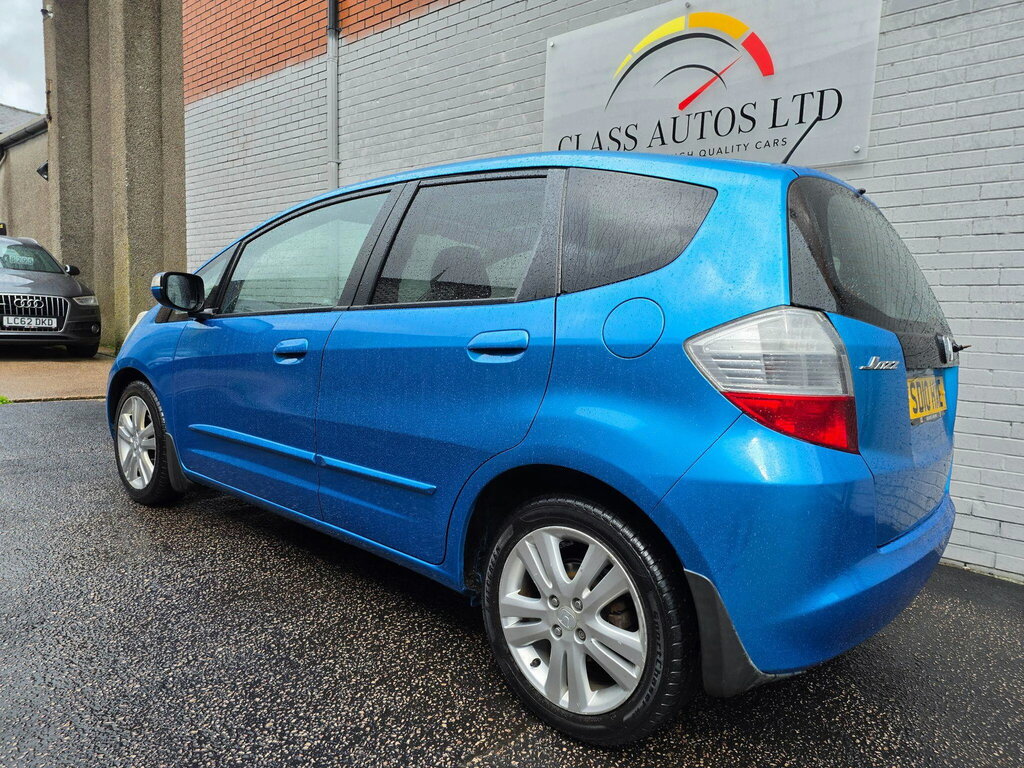 Honda Jazz 1.4 I-vtec Ex I Shift Euro 4 SD10HXE Blue #4