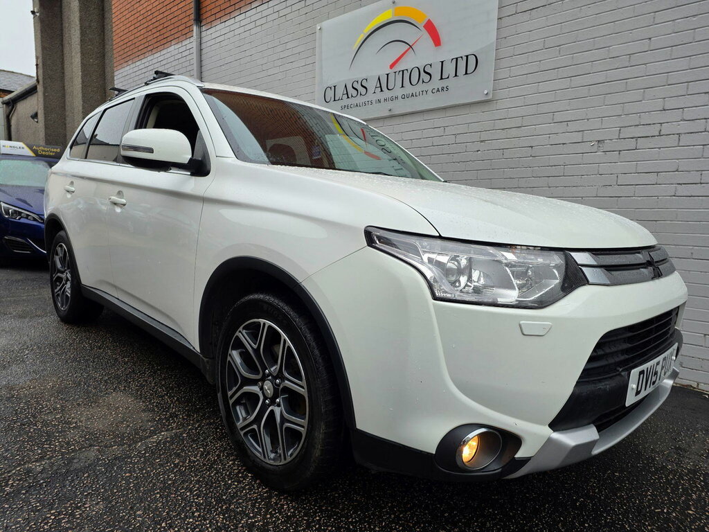 Mitsubishi Outlander 2.2 Di-d Gx4s 4Wd Euro 5 Ss White #6