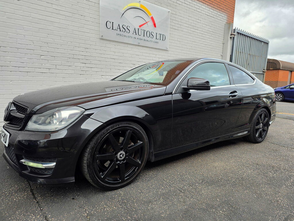 Mercedes-Benz C Class 1.6 C180 Blueefficiency Amg Sport G-tronic Euro 5 Black #3