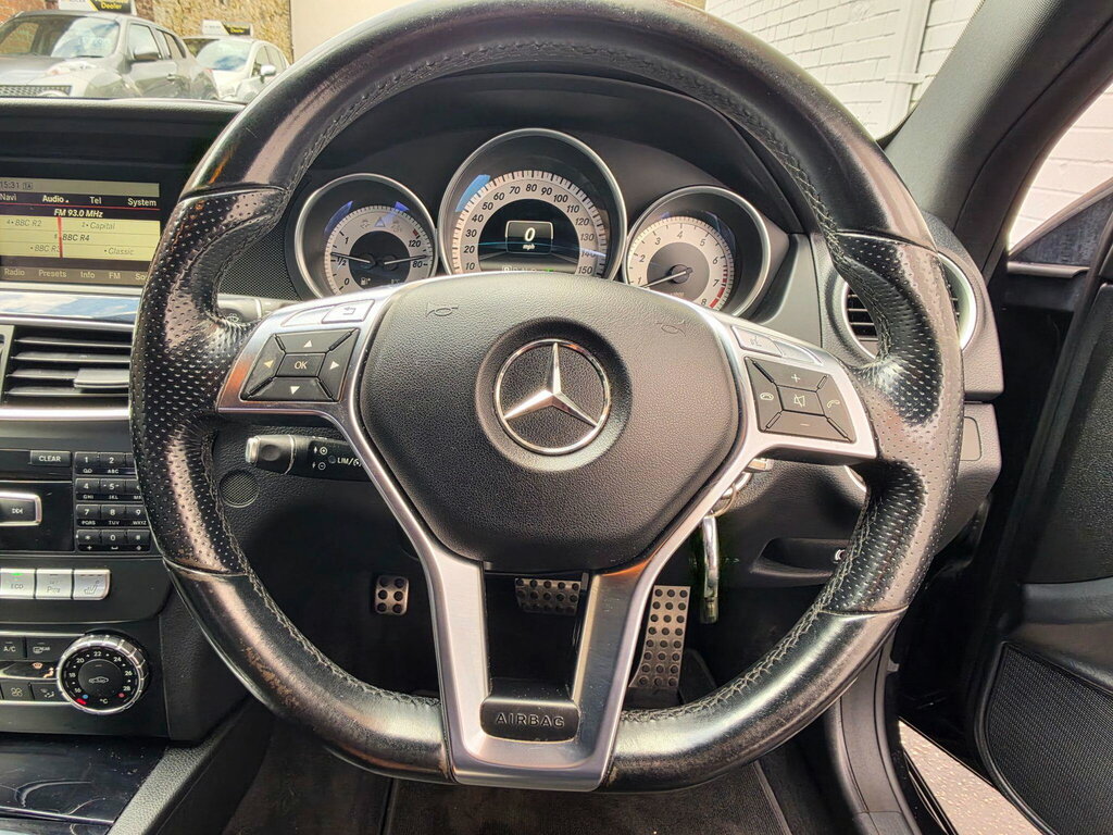 Mercedes-Benz C Class C220 Cdi Blueefficiency Amg Sport Silver #23