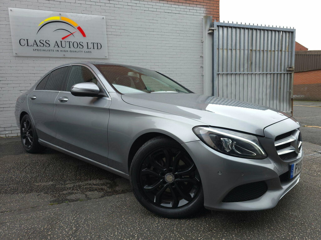 Mercedes-Benz C Class 1.6 C200d Sport Premium G-tronic Euro 6 Ss Silver