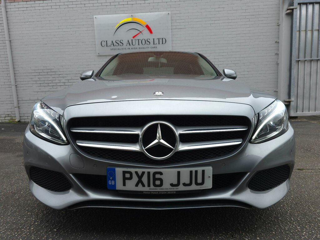 Mercedes-Benz C Class 1.6 C200d Sport Premium G-tronic Euro 6 Ss Silver #3