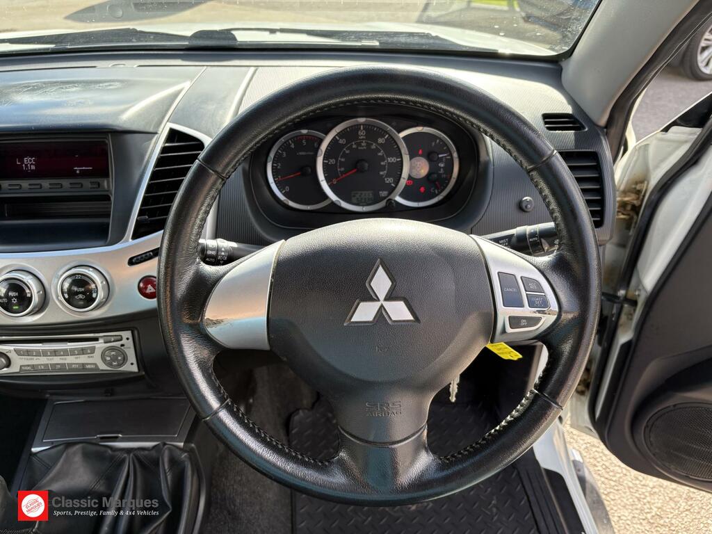 Mitsubishi L200 2.5 Di-d 4X4 Double Cab Pick Up 4Wd White #22