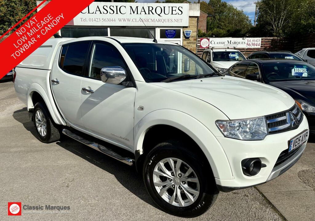 Mitsubishi L200 2.5 Di-d Challenger Pickup Double Cab M White