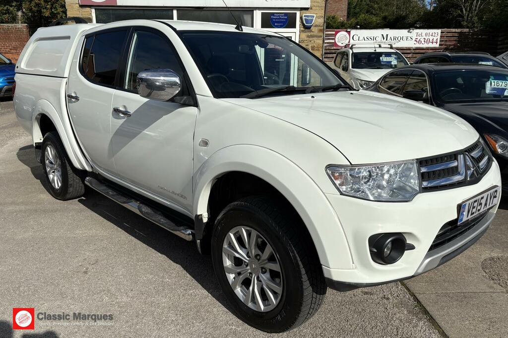Mitsubishi L200 2.5 Di-d Challenger Pickup Double Cab M White #4