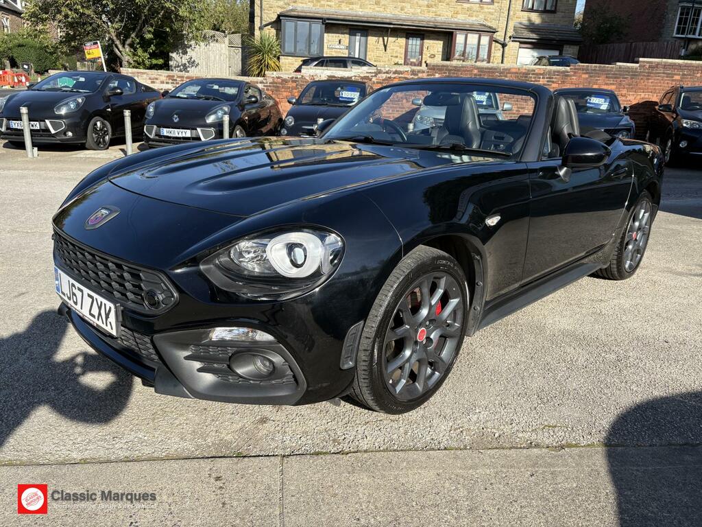 Abarth 124 Spider 1.4 Multiair Convertible Euro 6 1 Black #4