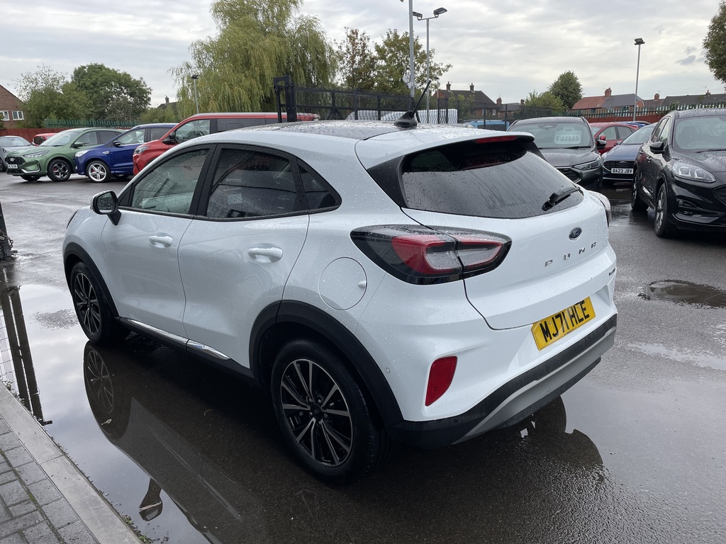 Ford Puma 1.0 Ecoboost Hybrid Mhev Titanium Dct White #4