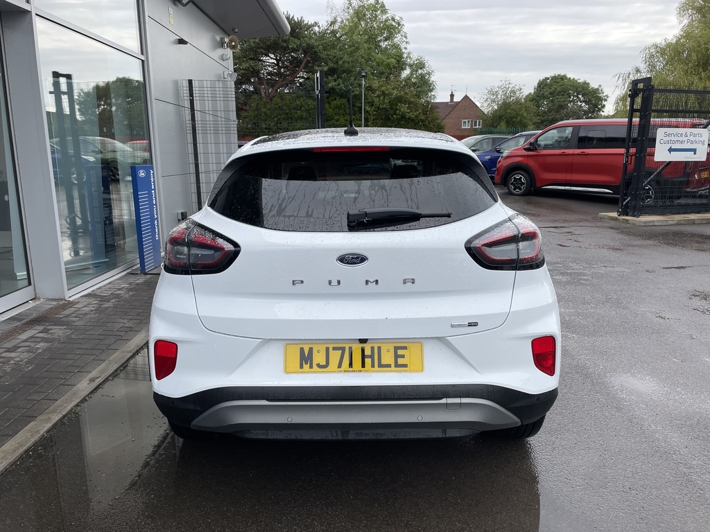 Ford Puma 1.0 Ecoboost Hybrid Mhev Titanium Dct White #5