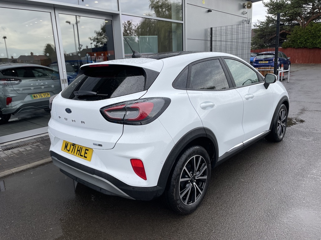Ford Puma 1.0 Ecoboost Hybrid Mhev Titanium Dct White #6