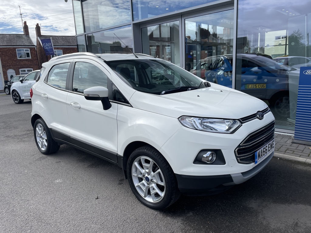 Ford Ecosport 1.0 Ecoboost Titanium 17In White