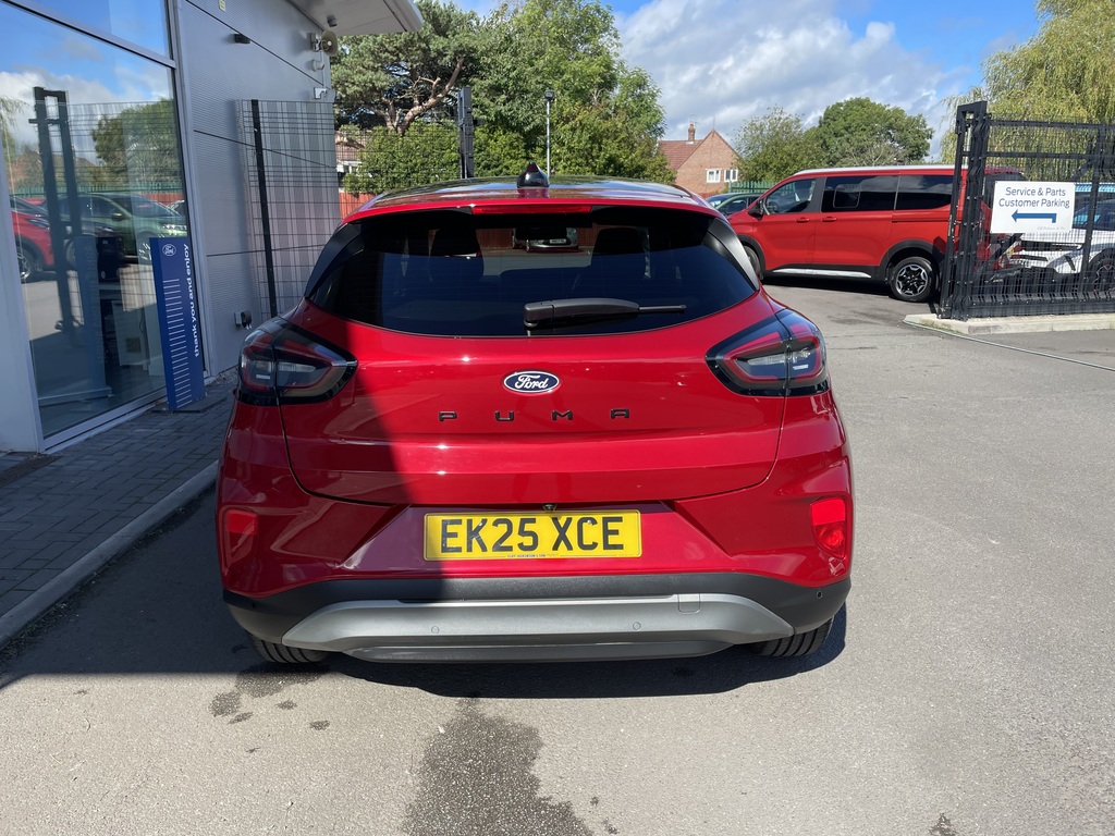 Ford Puma 1.0 Ecoboost Hybrid Mhev Titanium Red #5