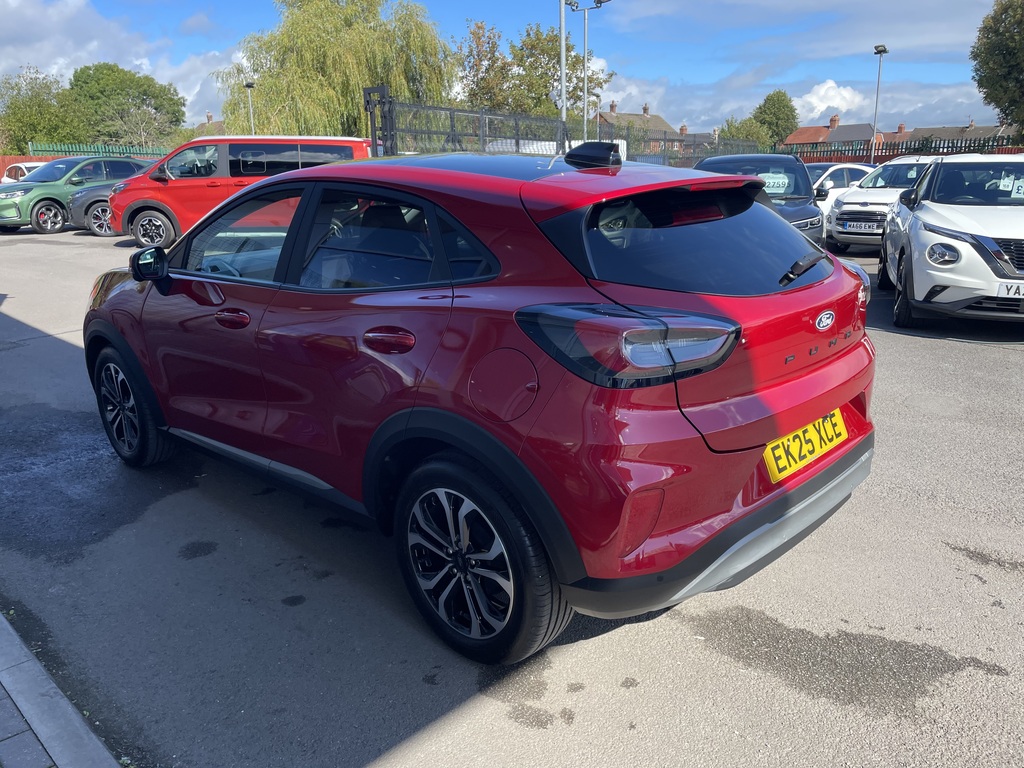 Ford Puma 1.0 Ecoboost Hybrid Mhev Titanium Red #4