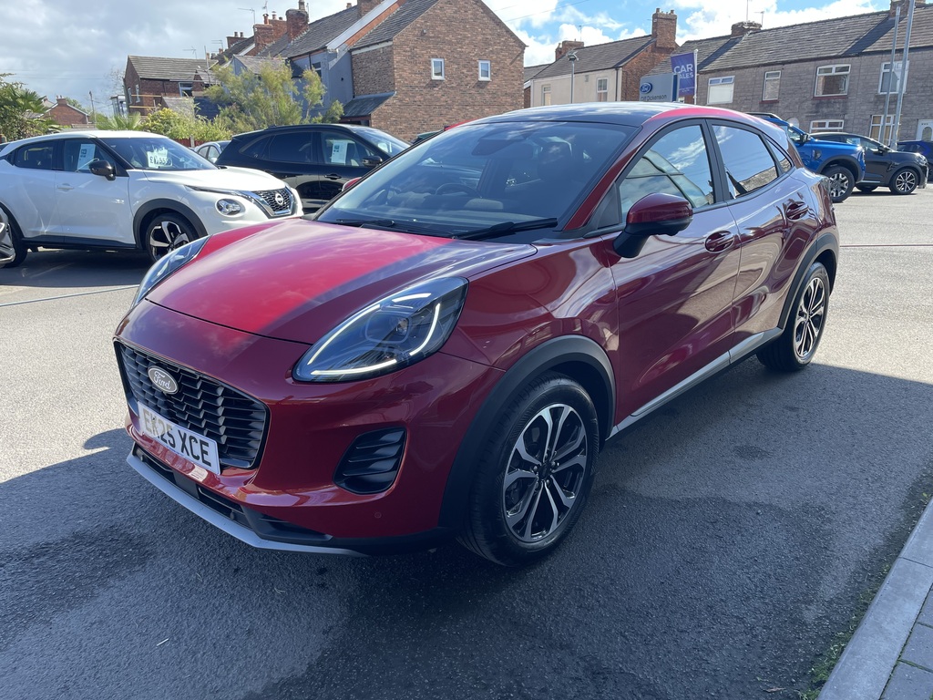 Ford Puma 1.0 Ecoboost Hybrid Mhev Titanium Red #3