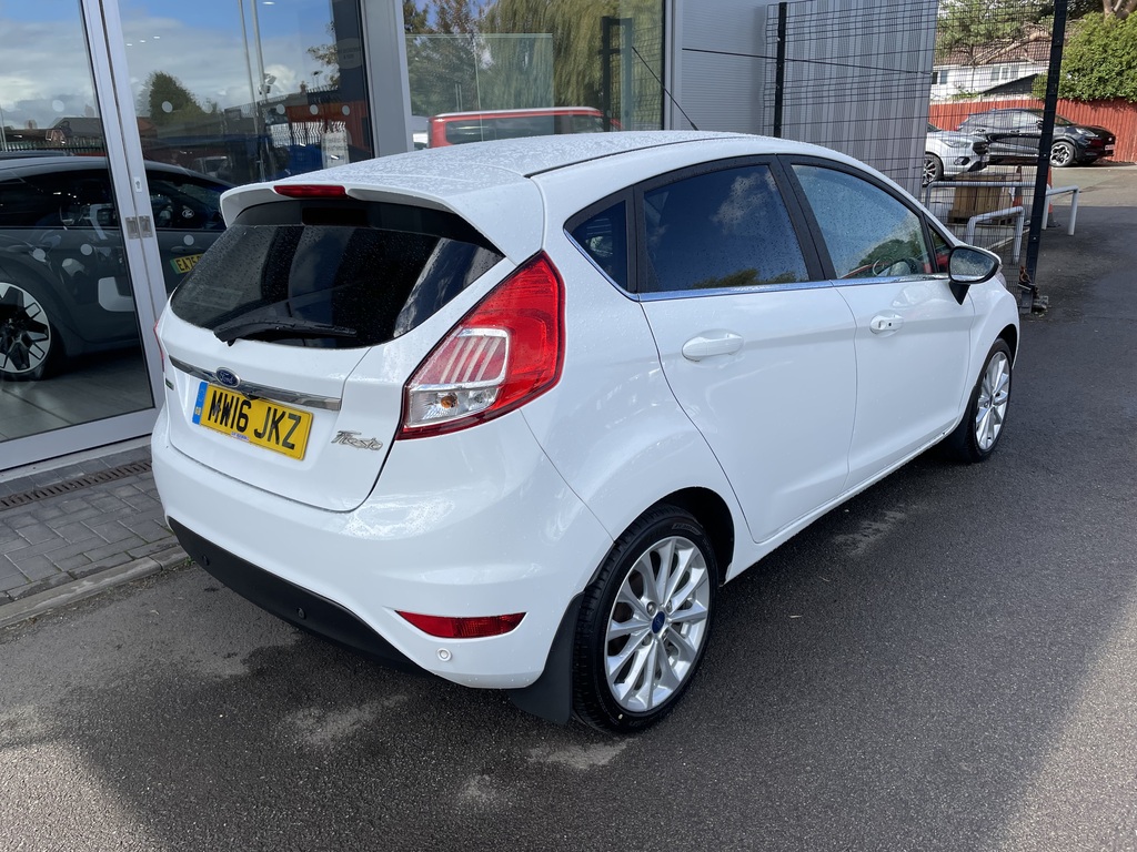 Ford Fiesta 1.0 Fiesta Ecoboost Titanium X Navigation White #6