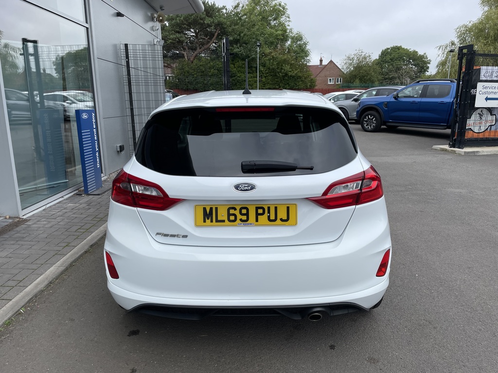 Ford Fiesta 1.0 Ecoboost St-line White #5