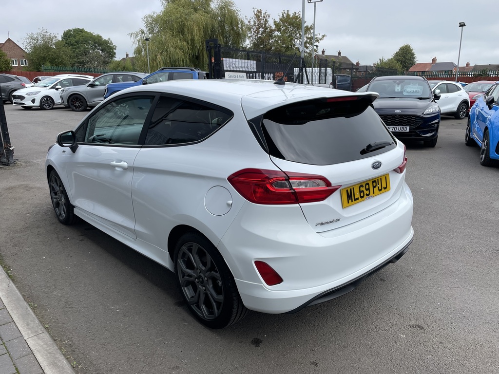 Ford Fiesta 1.0 Ecoboost St-line White #4