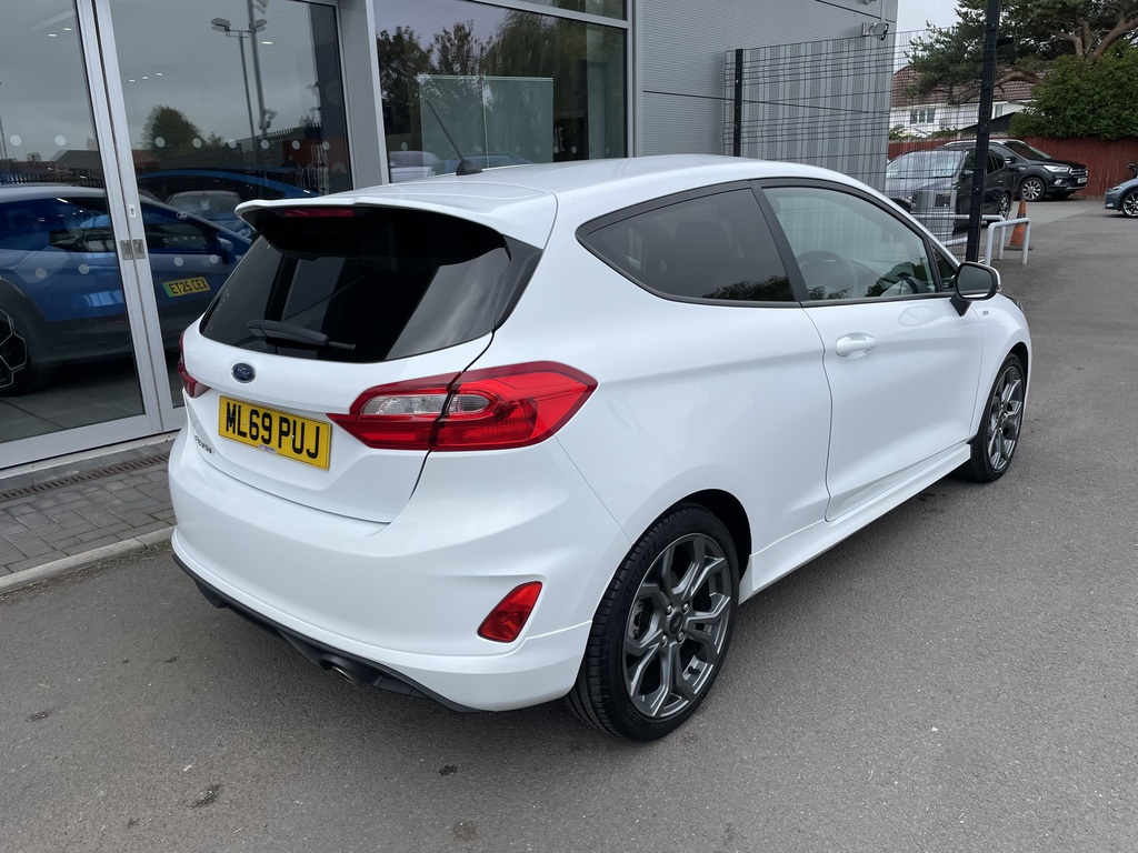 Ford Fiesta 1.0 Ecoboost St-line White #6