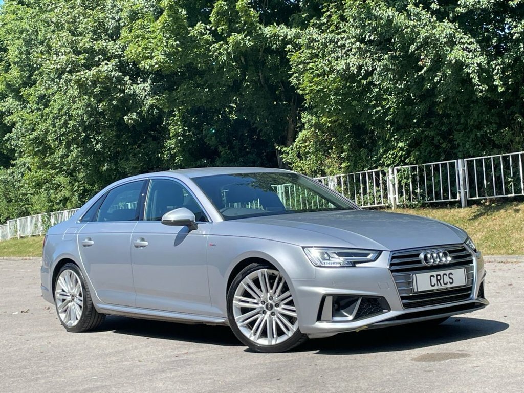 Audi A4 2.0 Tfsi 40 S Line Saloon S Tronic Euro Silver