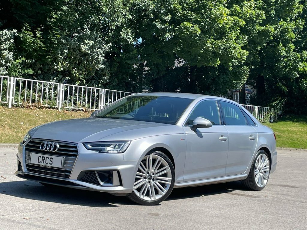 Audi A4 2.0 Tfsi 40 S Line Saloon S Tronic Euro Silver #2