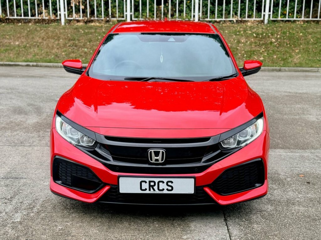 Honda Civic 1.6 I-dtec Se Hatchback Euro 6 Red #3