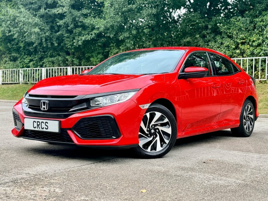 Honda Civic 1.6 I-dtec Se Hatchback Euro 6 Red #5