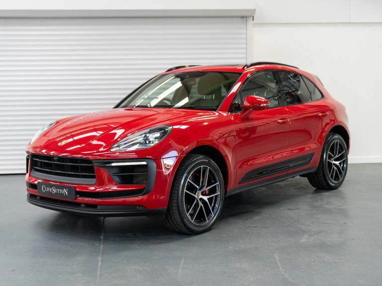 Porsche Macan S Pdk Red