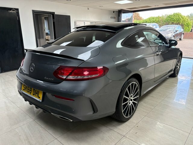 Mercedes-Benz C Class 2.1 C220d Amg Line Premium Coupe G-tr Grey #3
