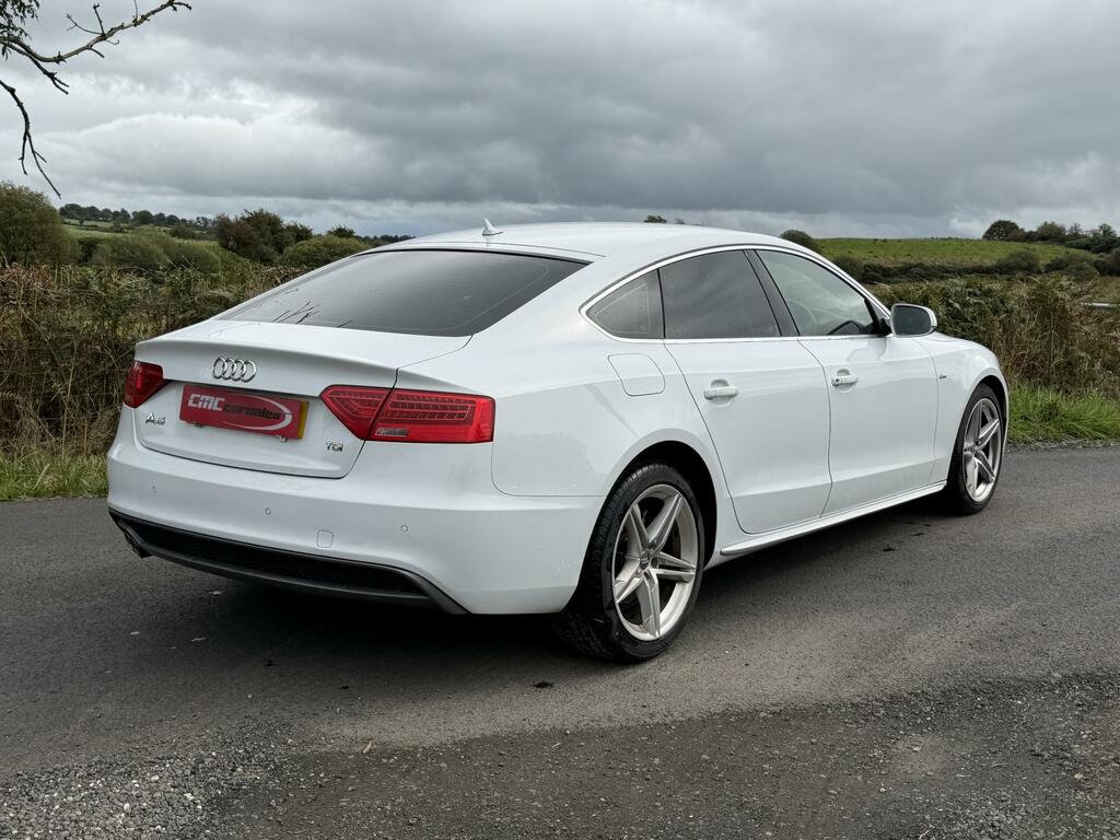 Audi A5 S Line White #3