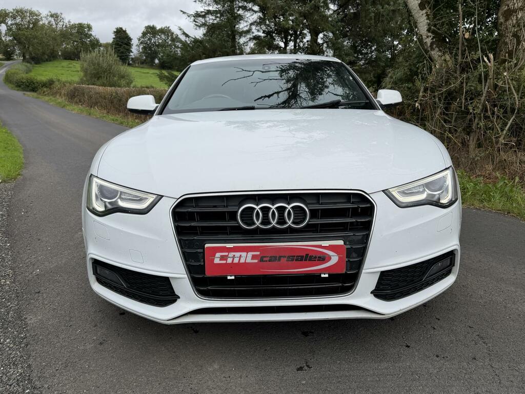 Audi A5 S Line White #4