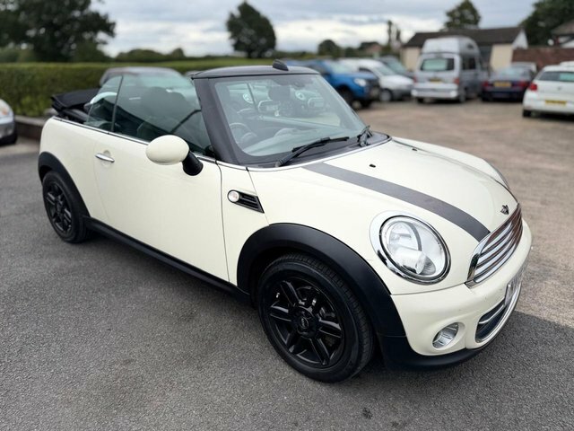 Mini Convertible 1.6 Cooper Convertible Euro 6 S White #2