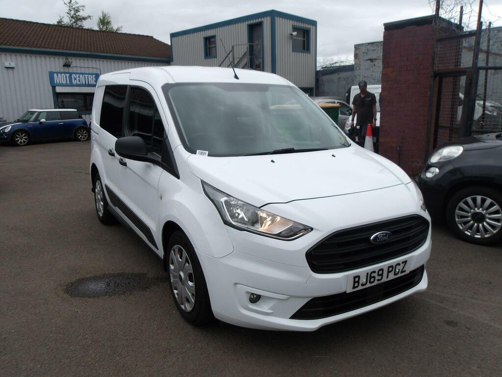 Ford Transit Connect 1.0 220 Ecoboost Trend Crew Van L1 Euro 6 Ss 6D White #2
