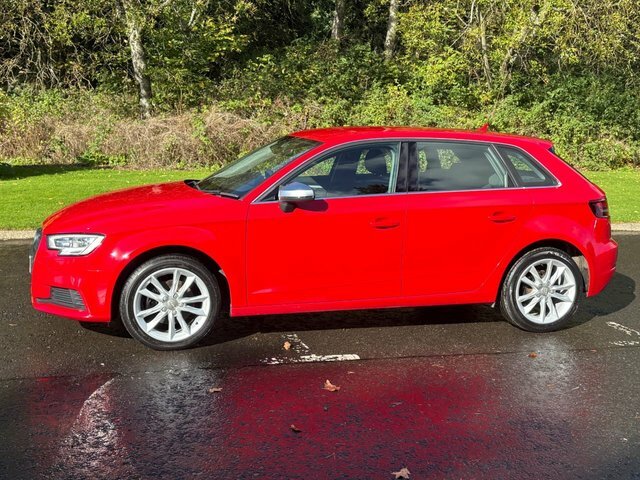 Audi A3 1.6 Tdi Se Sportback S Tronic Euro 6 S Red #3