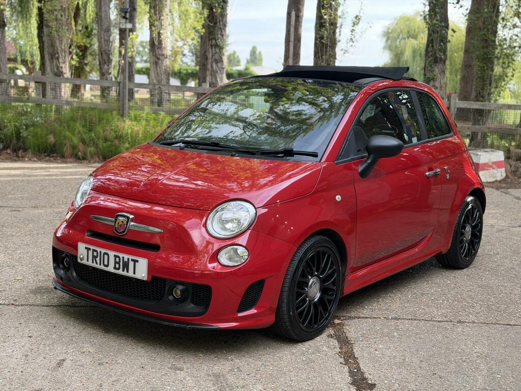 Abarth 595 1.4 T-jet Cabrio Euro 6 140 Ps Red #3