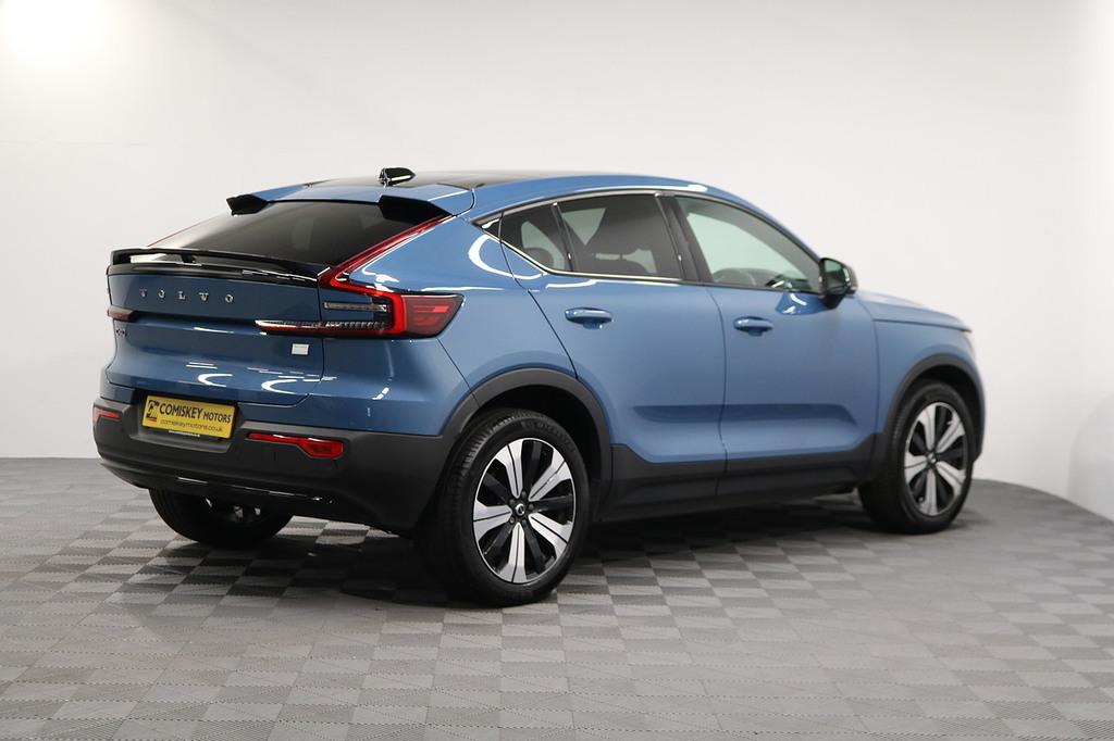Volvo C40 Plus Blue #6