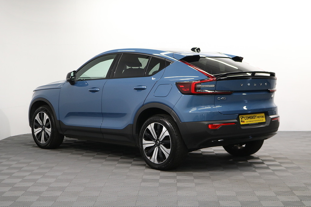 Volvo C40 Plus Blue #4