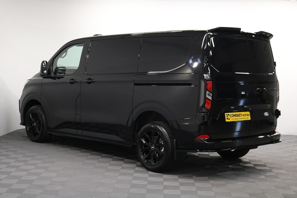 Ford Transit Custom 320 Ecoblue Limited Black #4