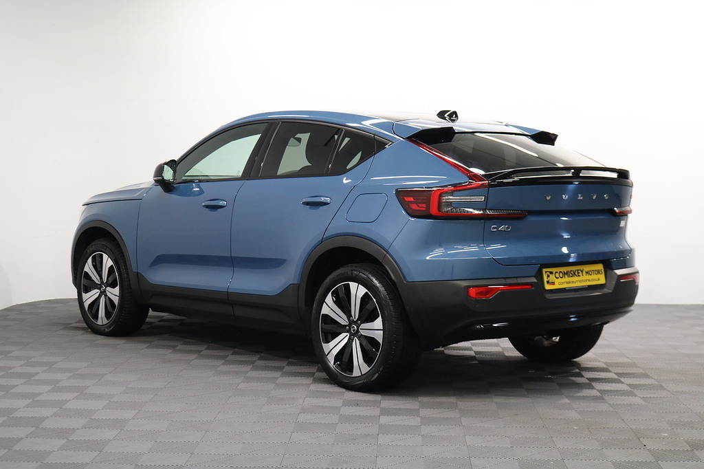 Volvo C40 Plus Blue #4