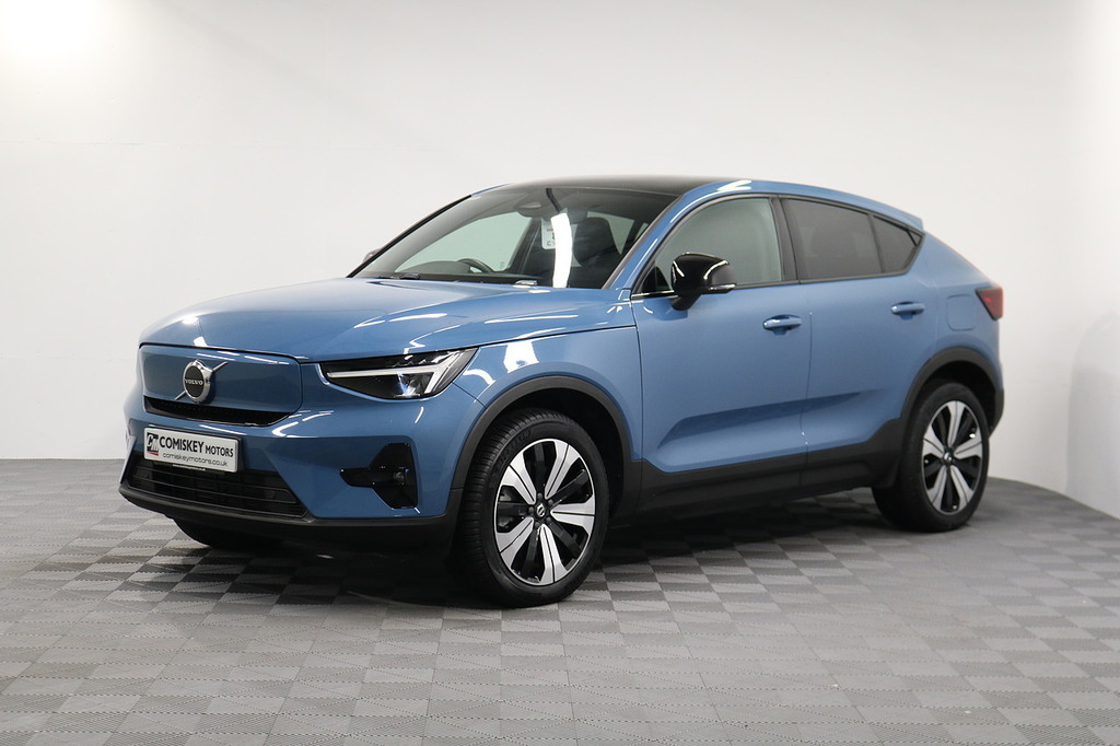 Volvo C40 Plus Blue #3