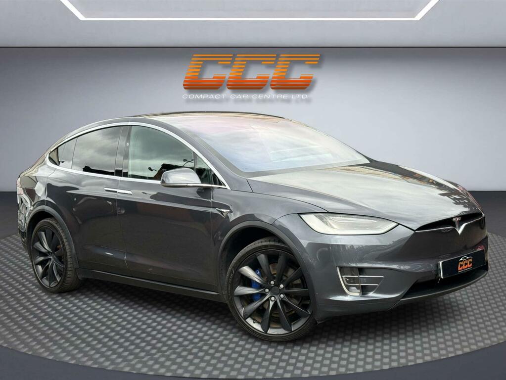 Tesla Model X 75D Dual Motor 4Wde Grey