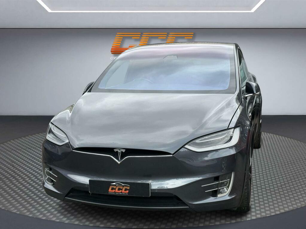 Tesla Model X 75D Dual Motor 4Wde Grey #4