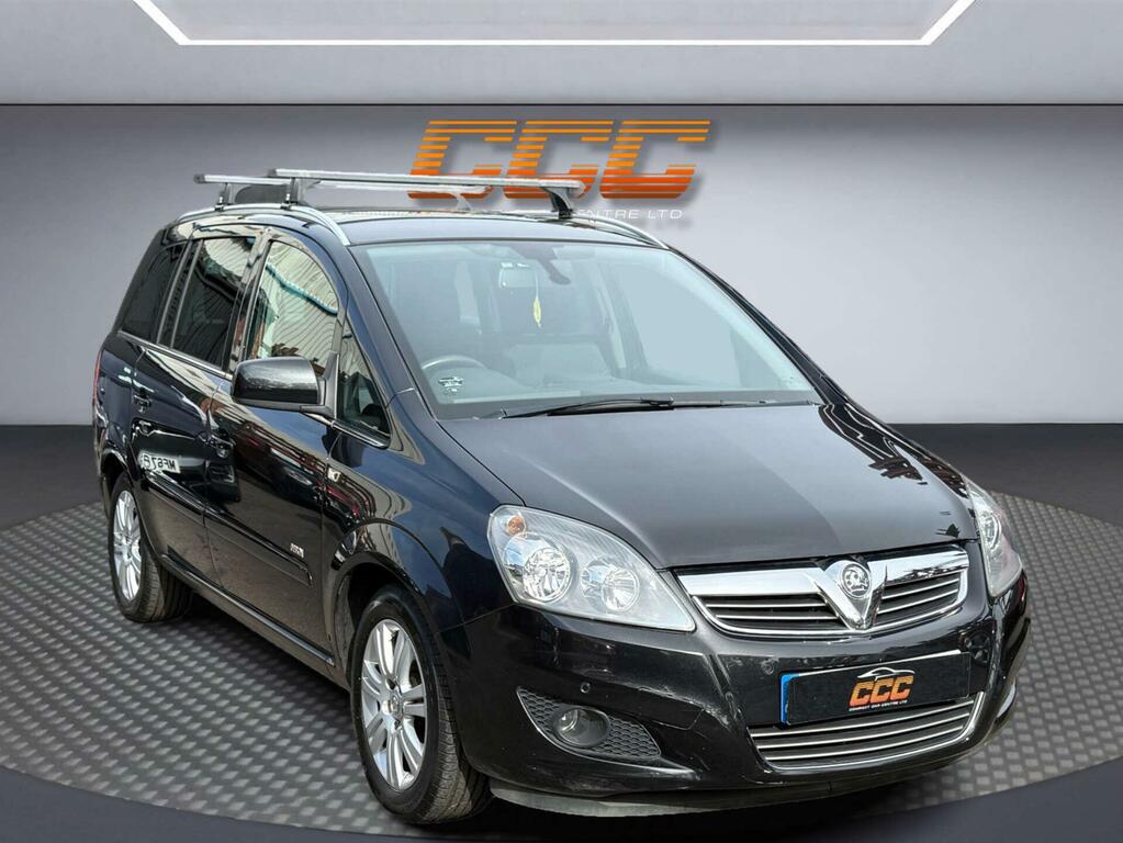 Vauxhall Zafira 1.6 16V Design Euro 5 Snav Black #4