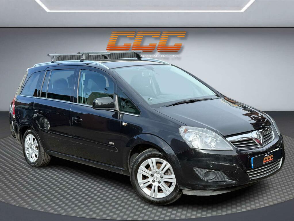 Vauxhall Zafira 1.6 16V Design Euro 5 Snav Black
