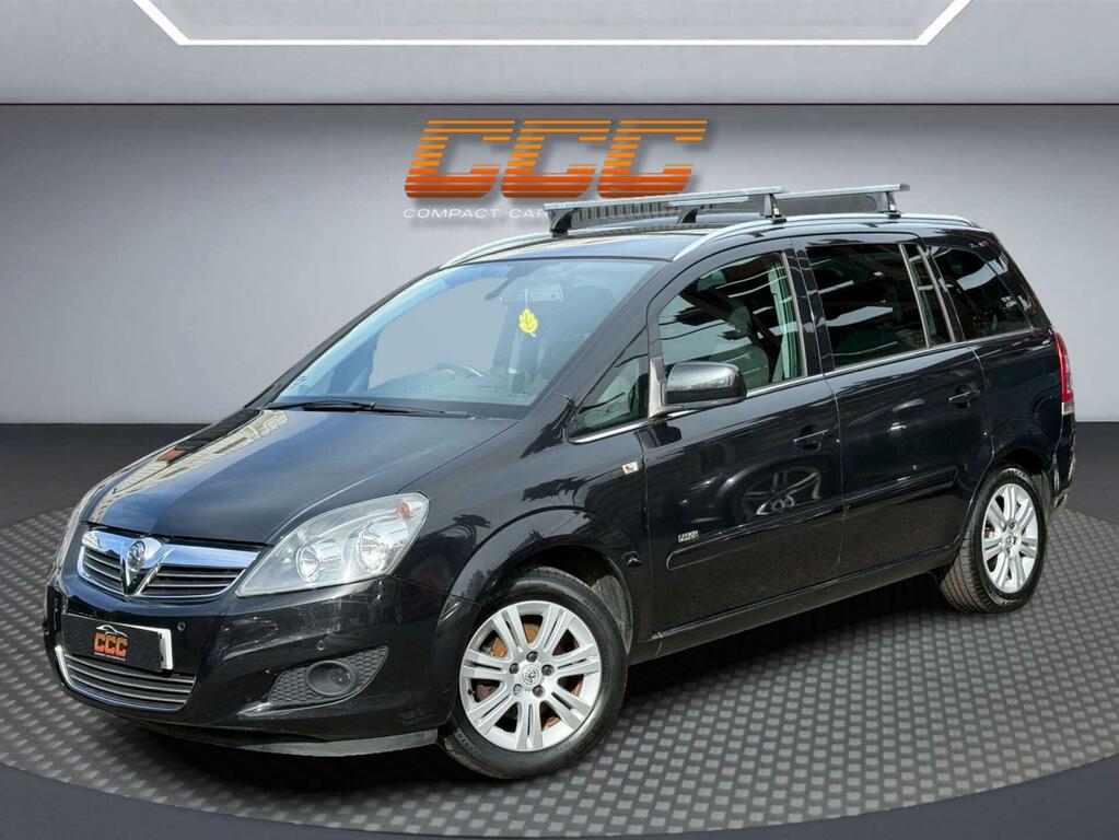 Vauxhall Zafira 1.6 16V Design Euro 5 Snav Black #2