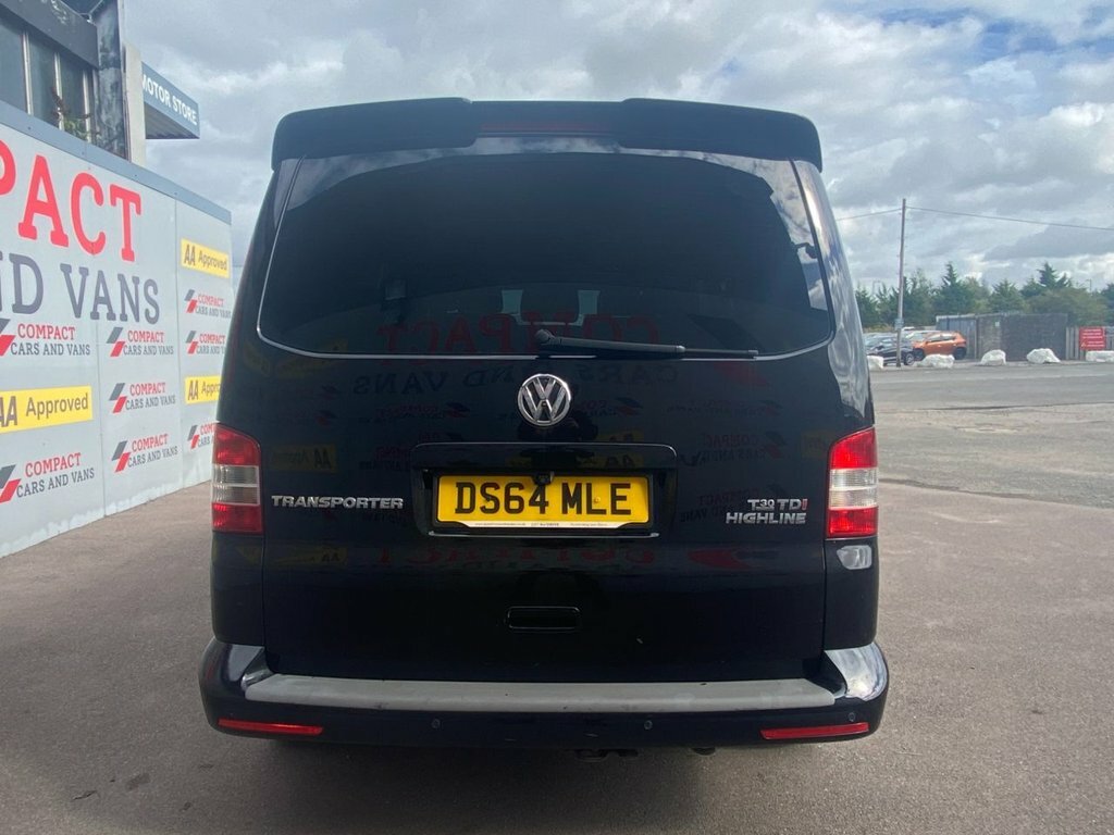 Volkswagen Transporter 2L T30 Highline Black #5