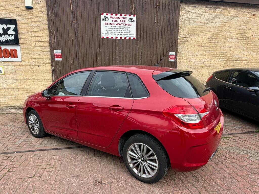 Citroen C4 1.6 Hdi 16V Vtr Euro 5 Red #4