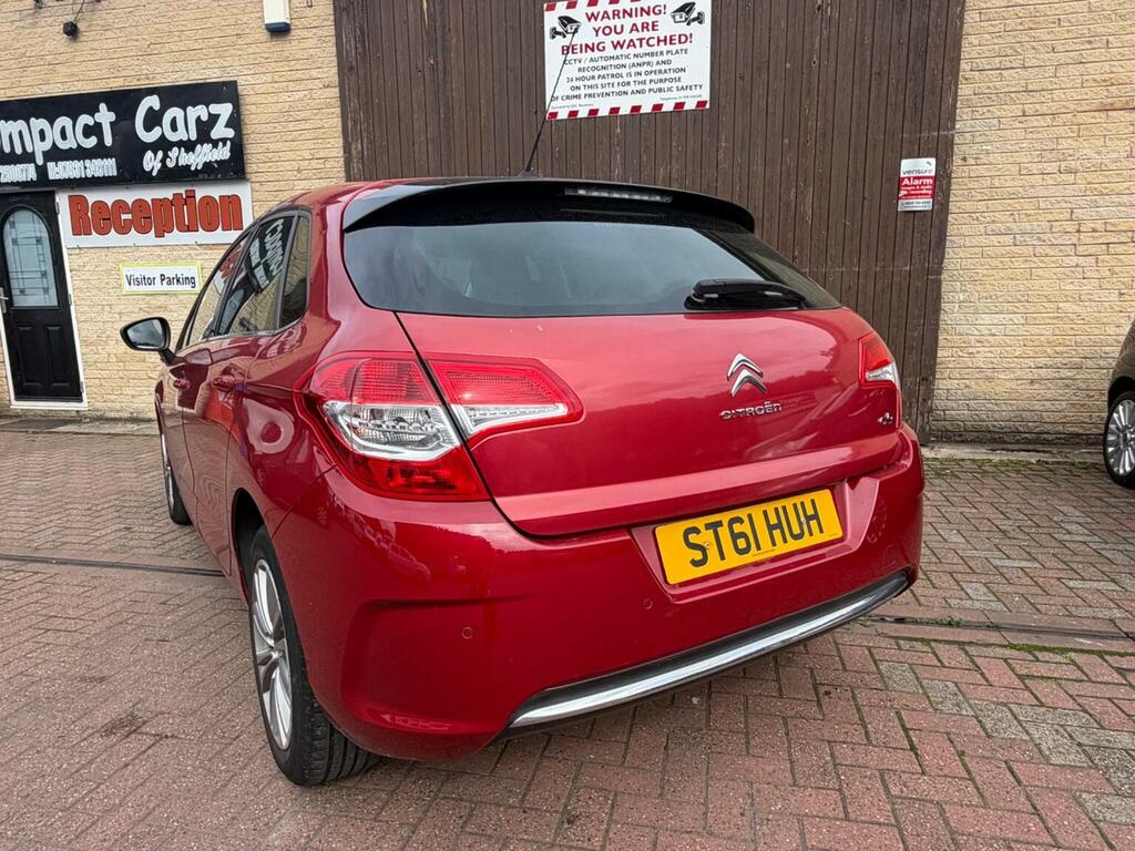 Citroen C4 1.6 Hdi 16V Vtr Euro 5 Red #3