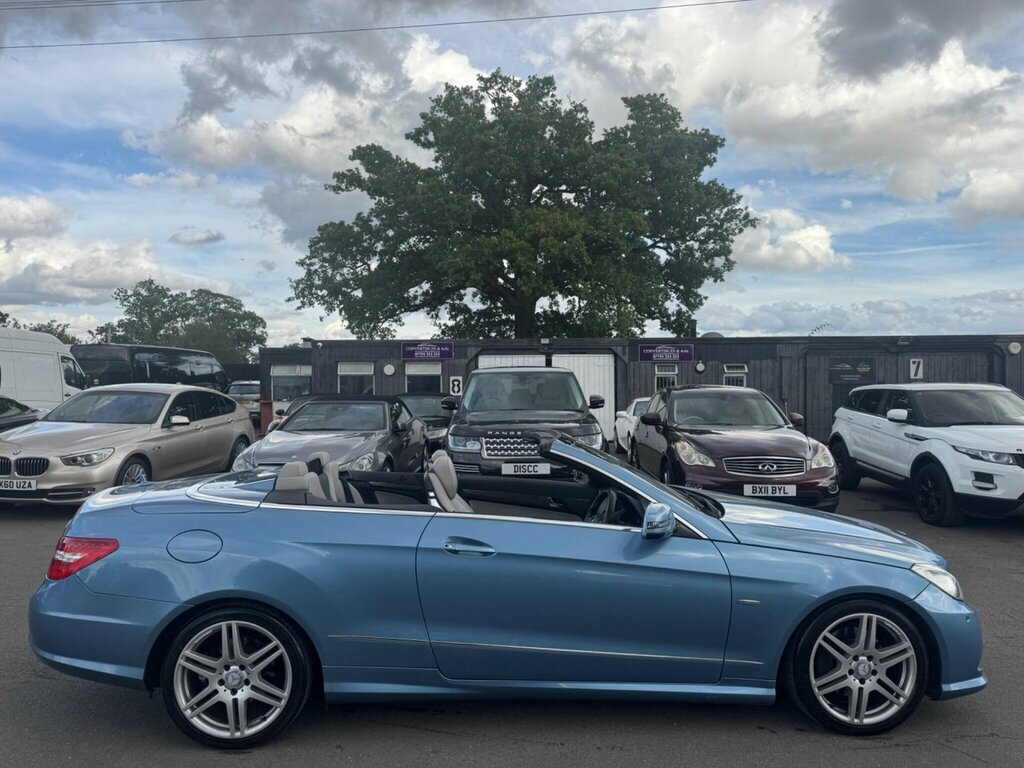 Mercedes-Benz E Class 2.1 E250 Cdi Blueefficiency Sport Cabriolet Tiptro Blue #2