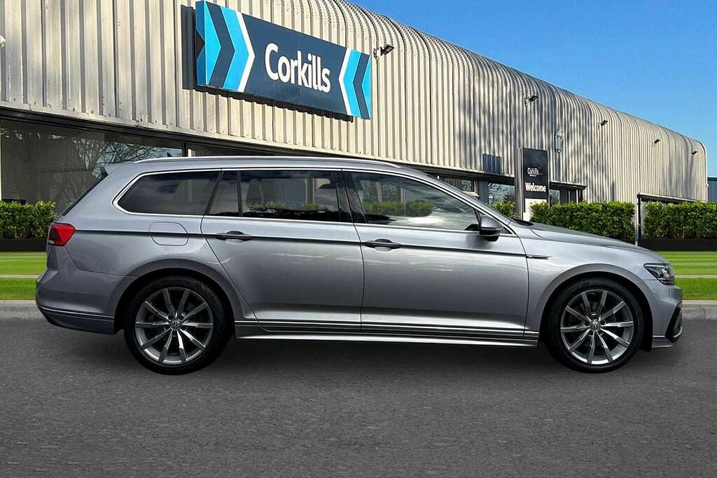 Volkswagen Passat 2.0 Tdi Evo Scr R-line Dsg Silver #4