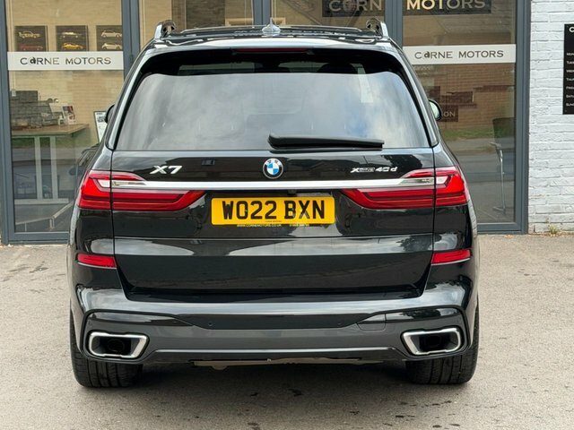 BMW X7 M Sport 40D X Black #4