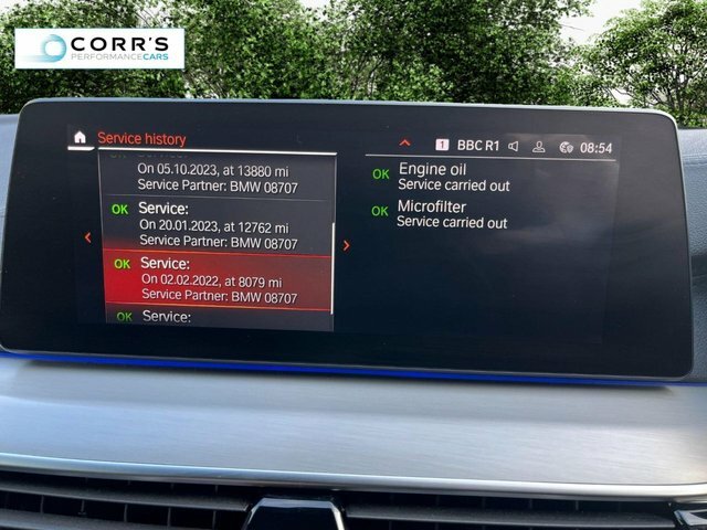 BMW 5 Series 530E M Sport White #24